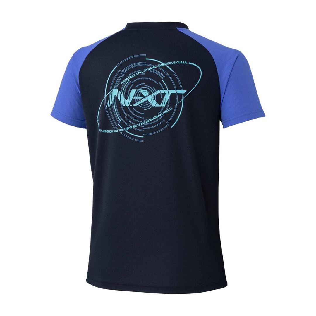 【接触冷感】N-XT アイスタッチTシャツ ディープネイビー XL