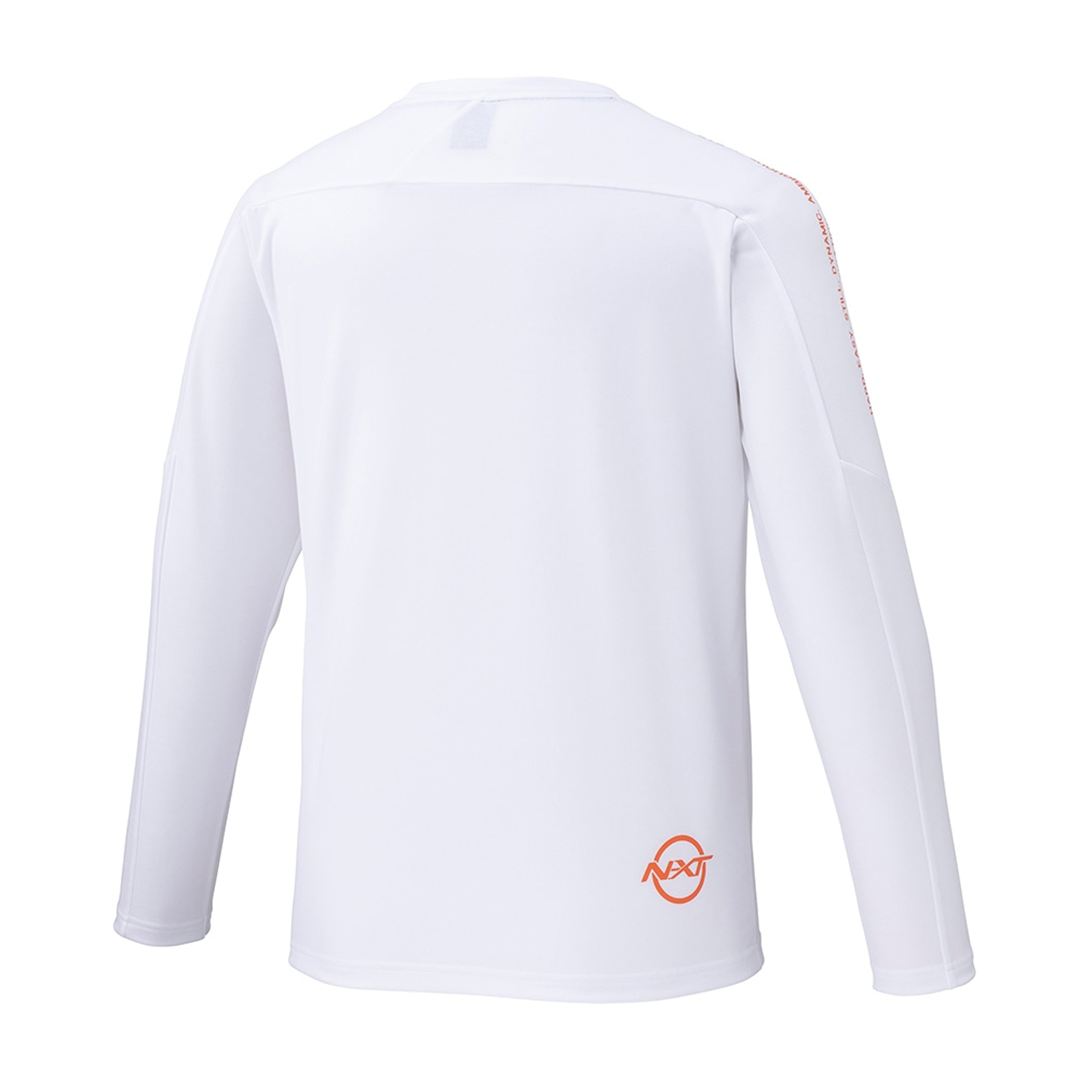 【抗菌防臭／防汚】N-XT Tシャツ(長袖) ホワイト S