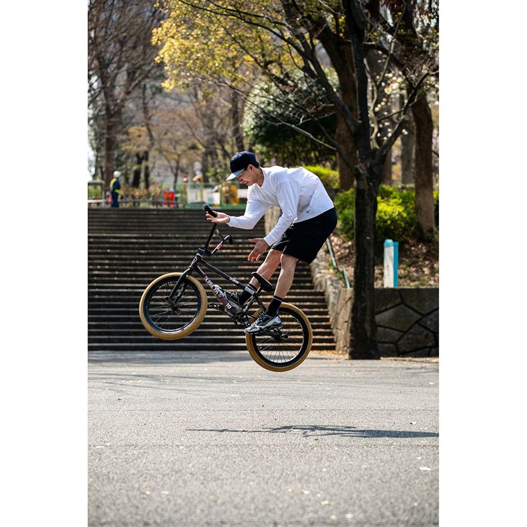 ルーズフィットTシャツ(長袖) ホワイト S