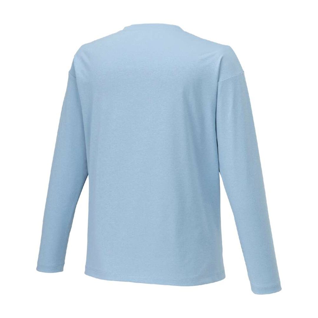 ソフトドライTシャツ(長袖) グレイシアブルー XL