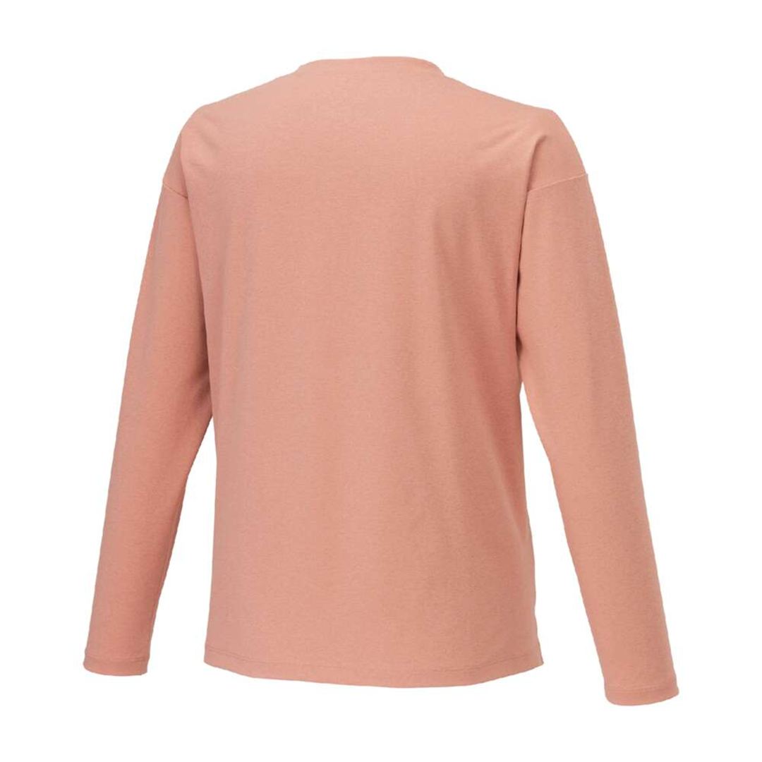 ソフトドライTシャツ(長袖) テラコッタオレンジ XL