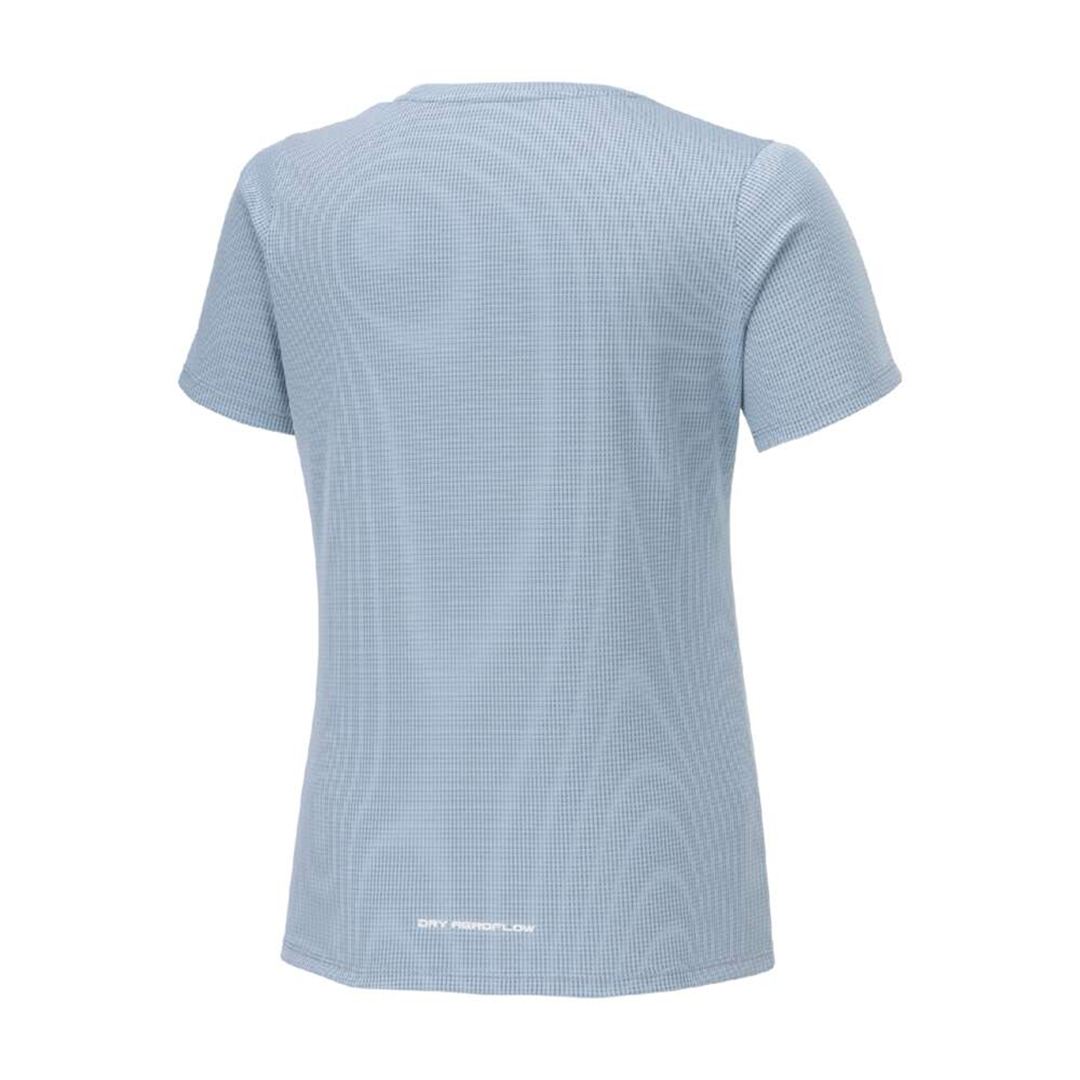 【汗処理／通気】ドライエアロフローTシャツ グレイシアブルー S