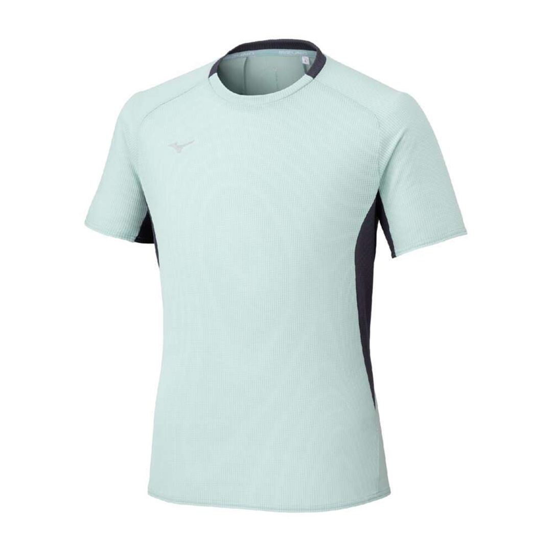 【汗処理／通気】ドライエアロフローTシャツ シトラスグリーン S