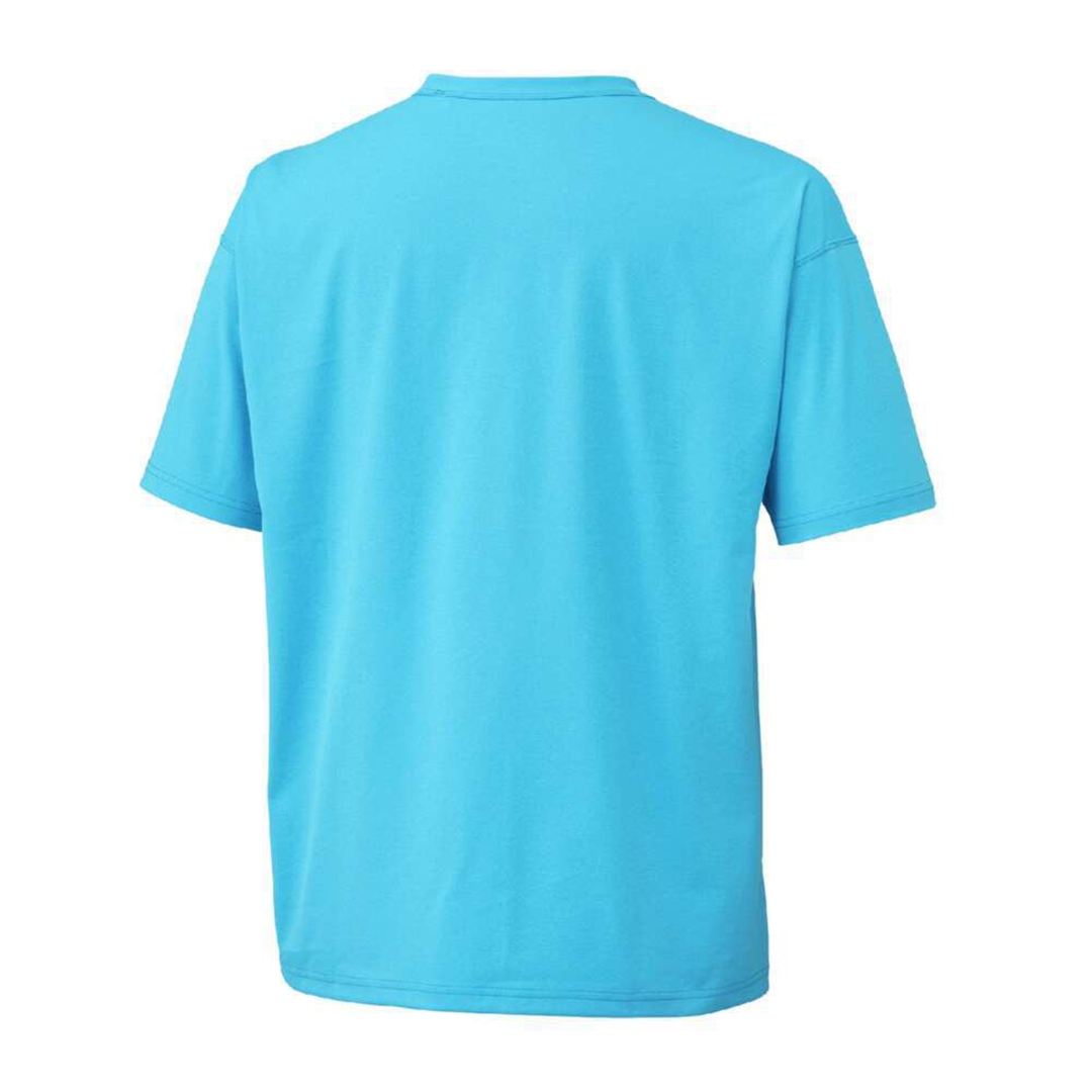 ソフトドライTシャツ(ワイドシルエット) ブルー S