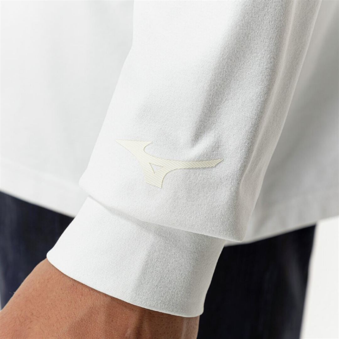 ソフトドライTシャツ(長袖) スノーホワイト XL