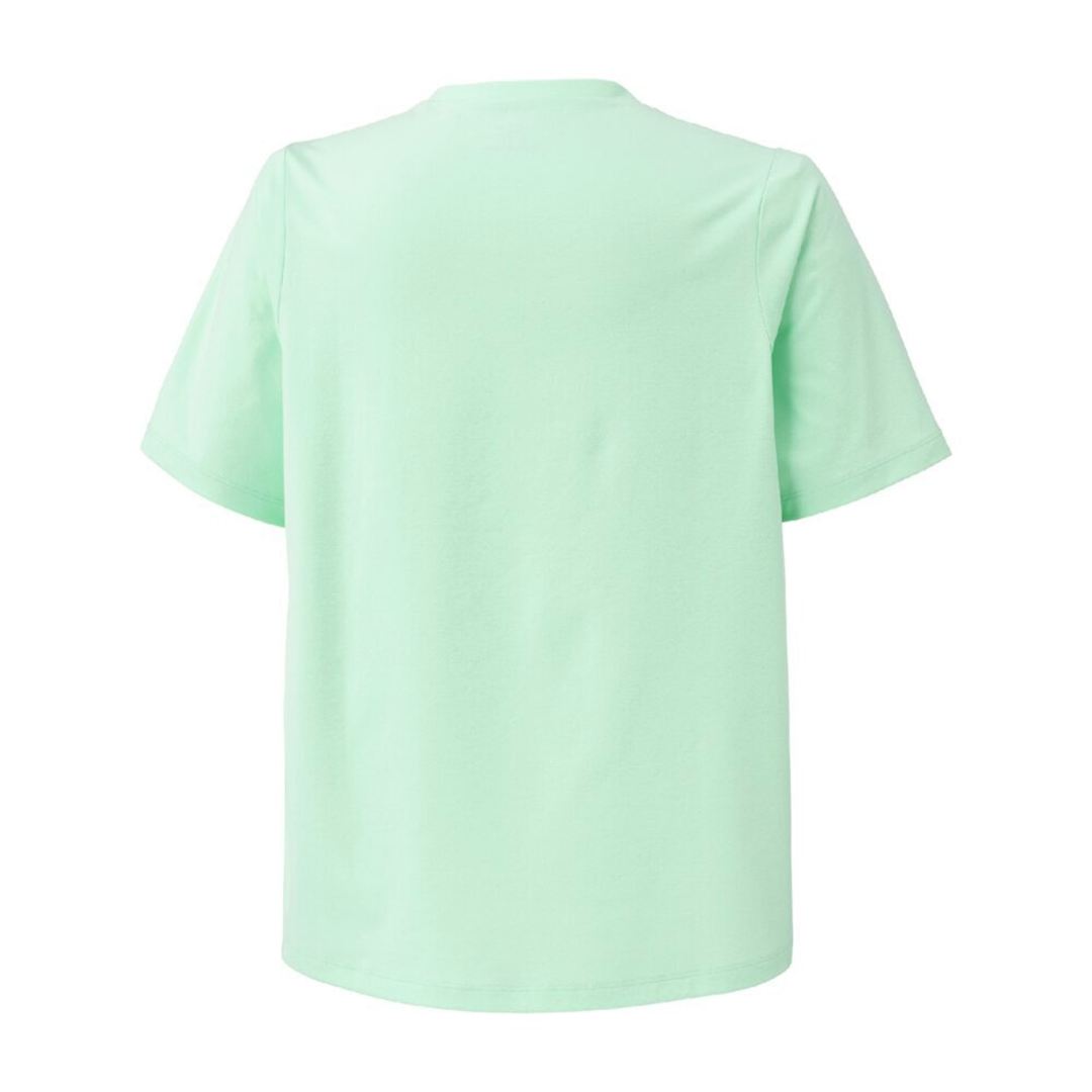 ソフトドライグラフィックTシャツ(ワイドシルエット) アクアグリーン S