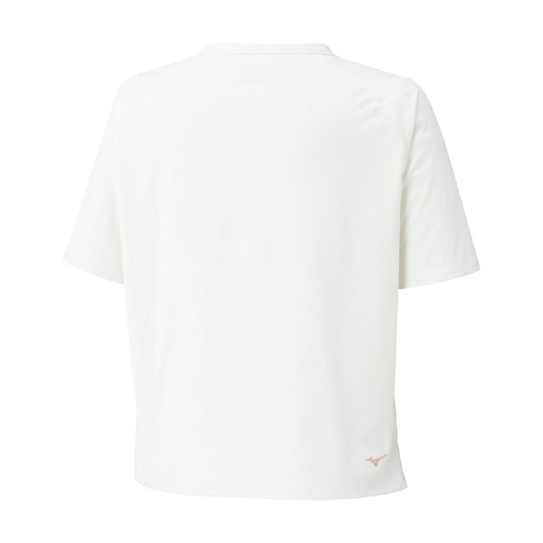 ソフトドライグラフィックTシャツ(ワイドシルエット) スノーホワイト S