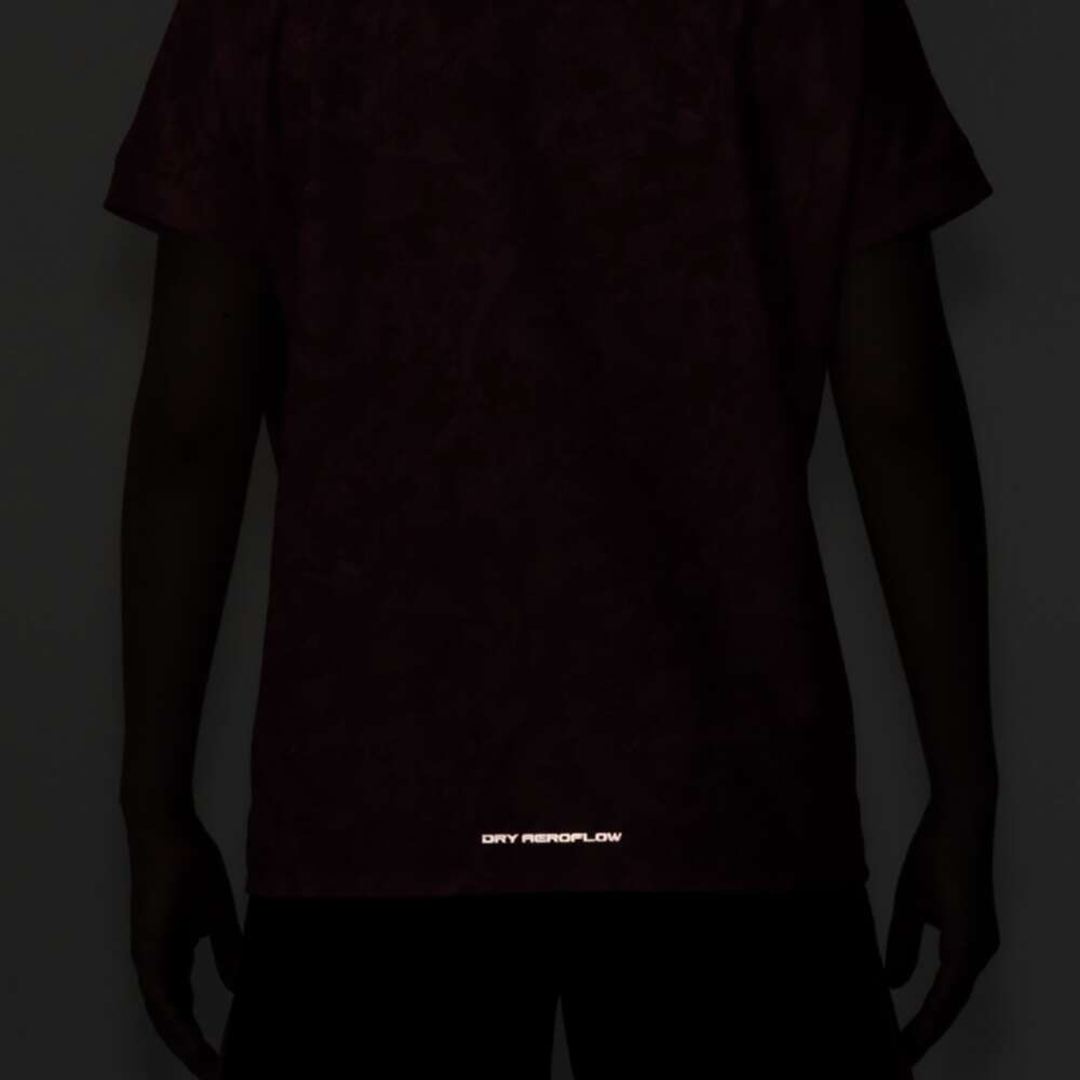 【汗処理／通気】ドライエアロフローTシャツ(ワイドシルエット) ランタナコーラル S