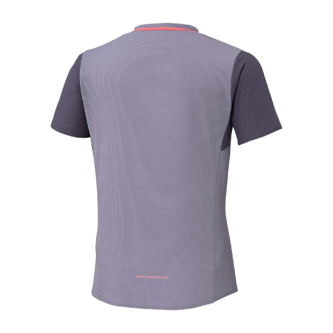 【汗処理／通気】ドライエアロフローTシャツ グラナイトグレー XL