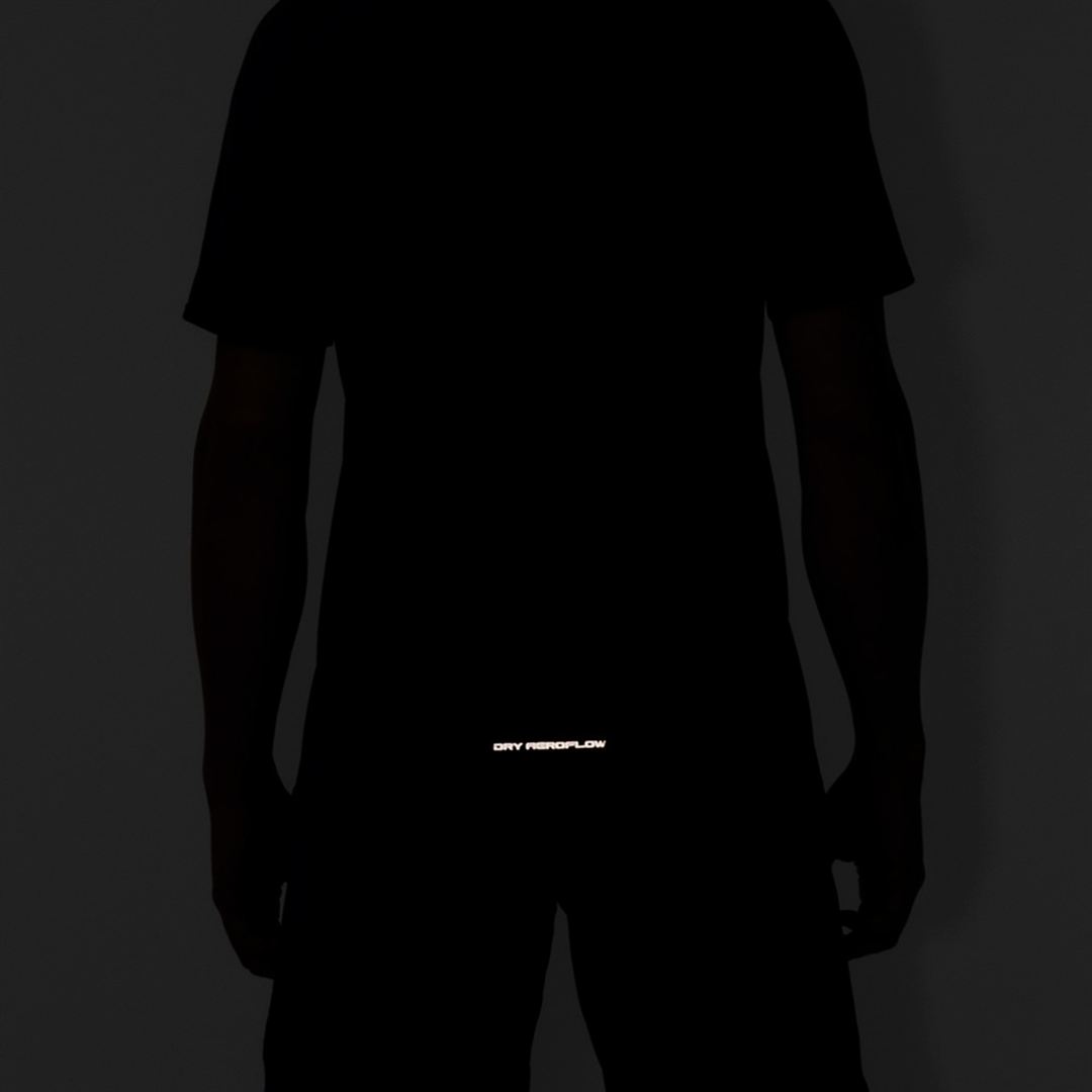 【汗処理／通気／軽量】ドライエアロフローライトTシャツ ライトネイビー 2XL