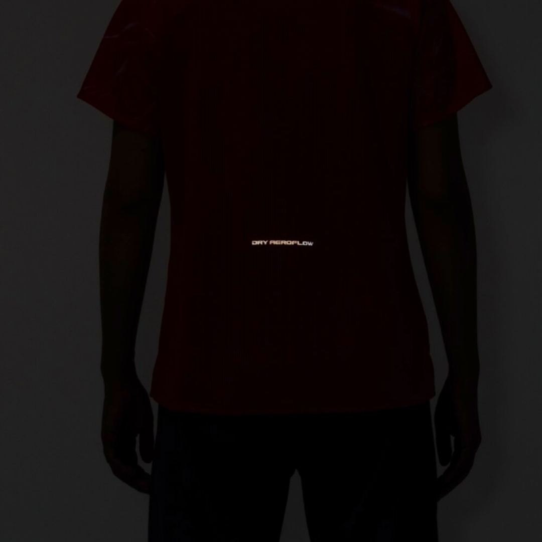 【汗処理／通気】ドライエアロフローTシャツ カリプソピンク S