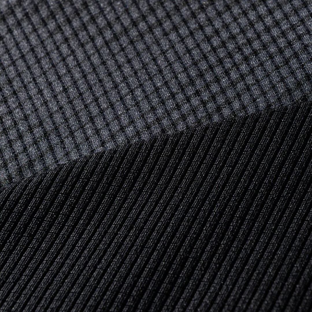 【汗処理／通気】ドライエアロフローTシャツ ブラック XS