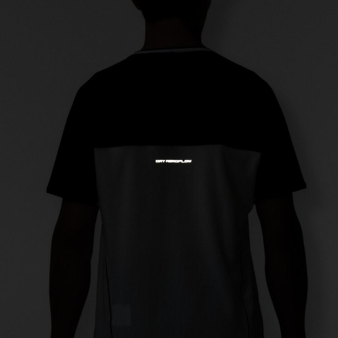 【汗処理／通気】ドライエアロフローTシャツ オフホワイト S