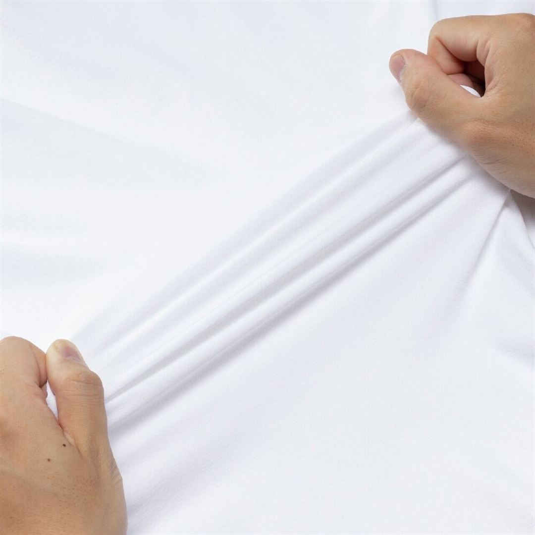 ストレッチソフトドライTシャツ ホワイト XL