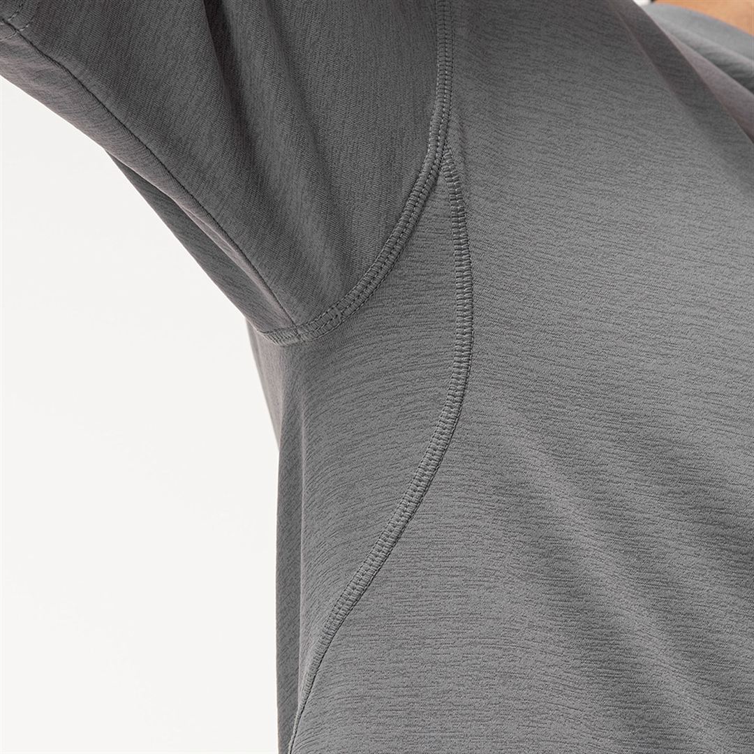 ストレッチソフトドライTシャツ フロストグレー XL