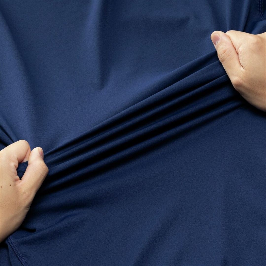 ストレッチソフトドライTシャツ エステートブルー XL