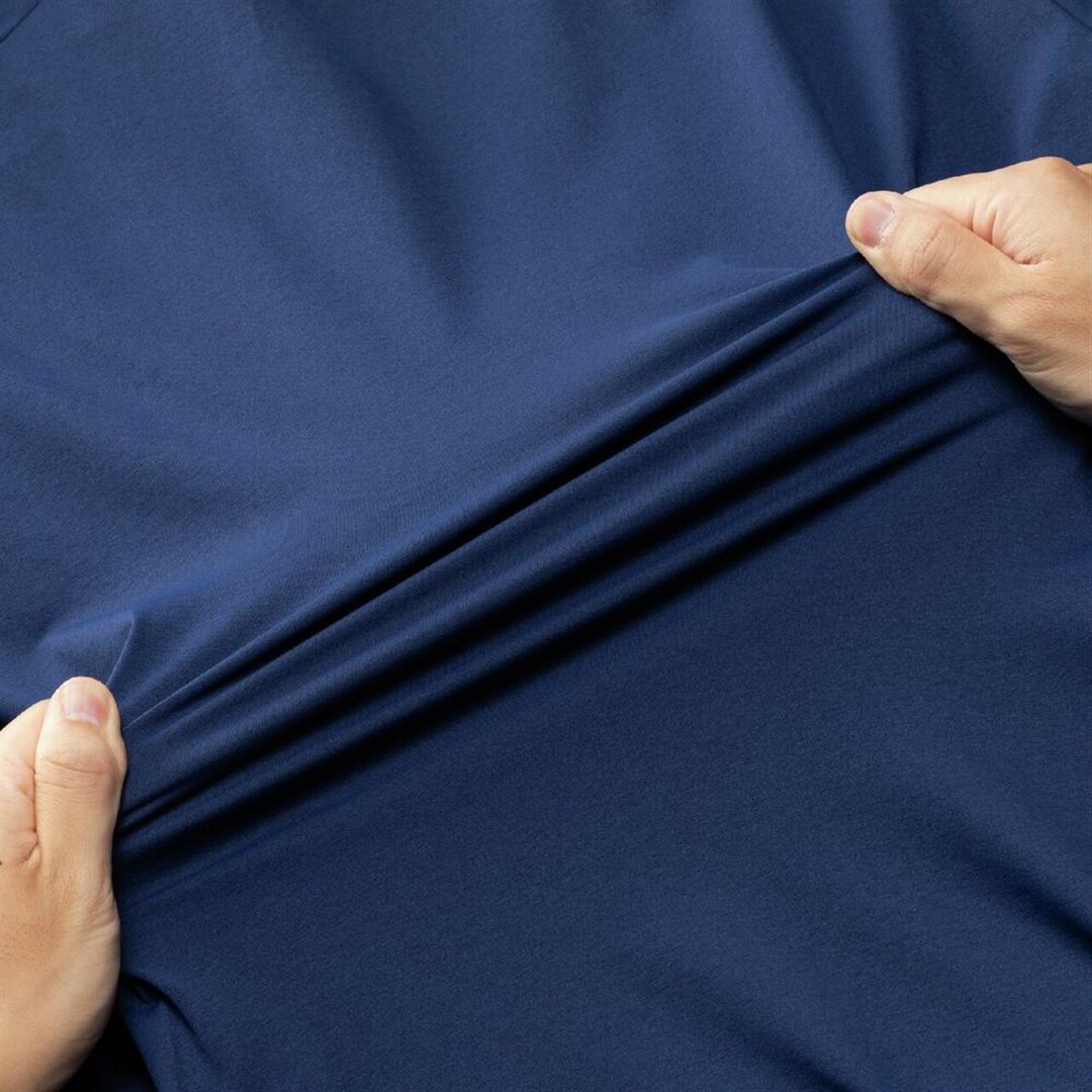 ストレッチソフトドライTシャツ エステートブルー XL
