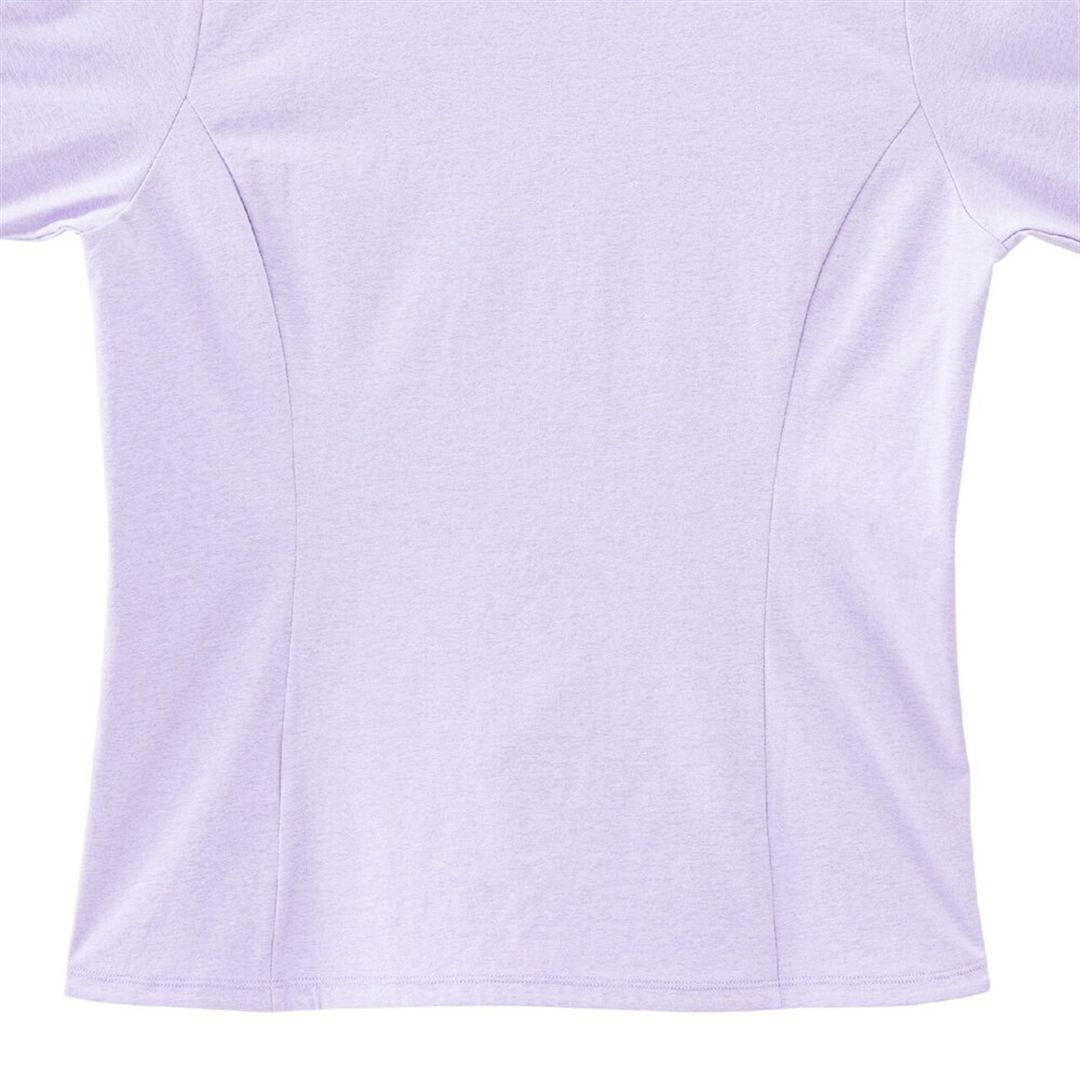 ストレッチソフトドライTシャツ ペールパープル XL