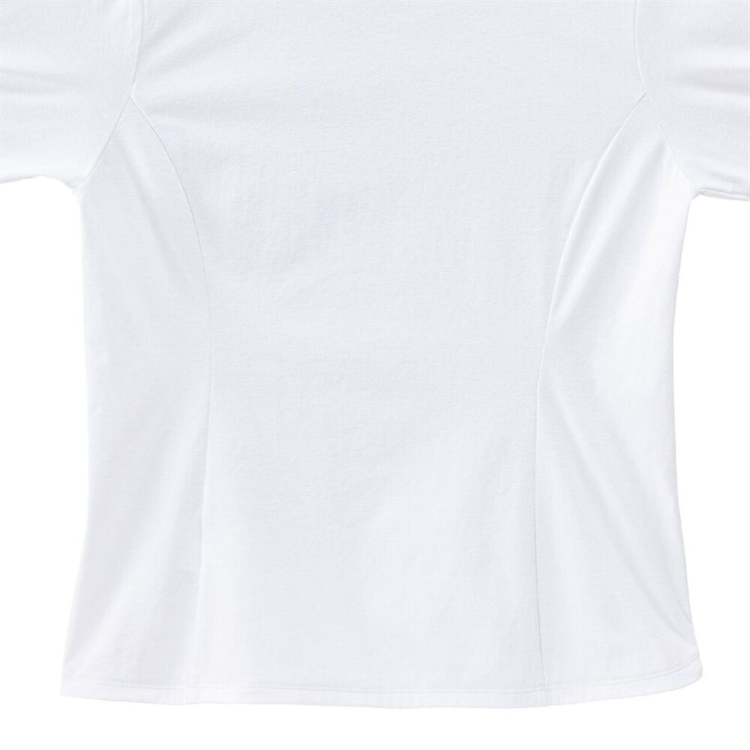 ストレッチソフトドライTシャツ(長袖) ホワイト XL