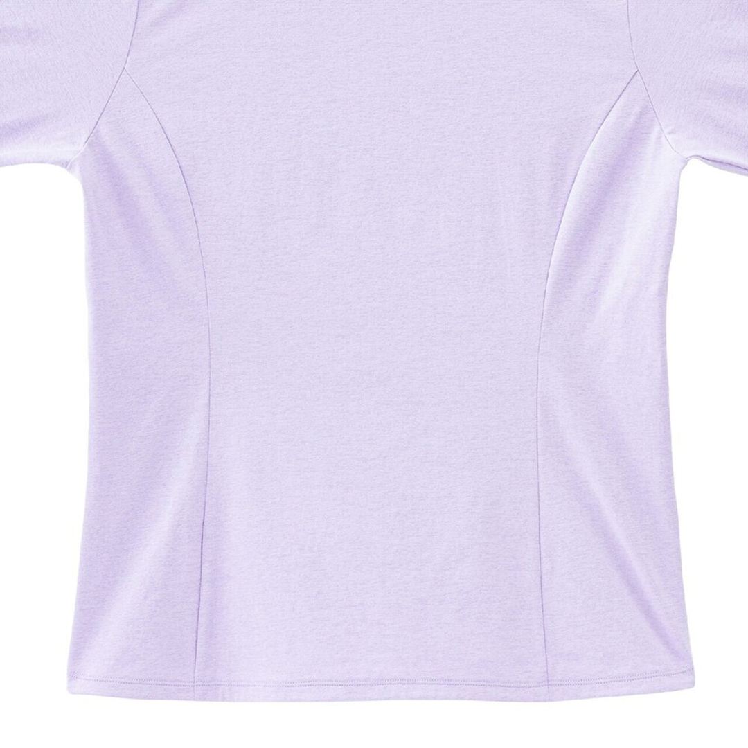 ストレッチソフトドライTシャツ(長袖) ペールパープル S