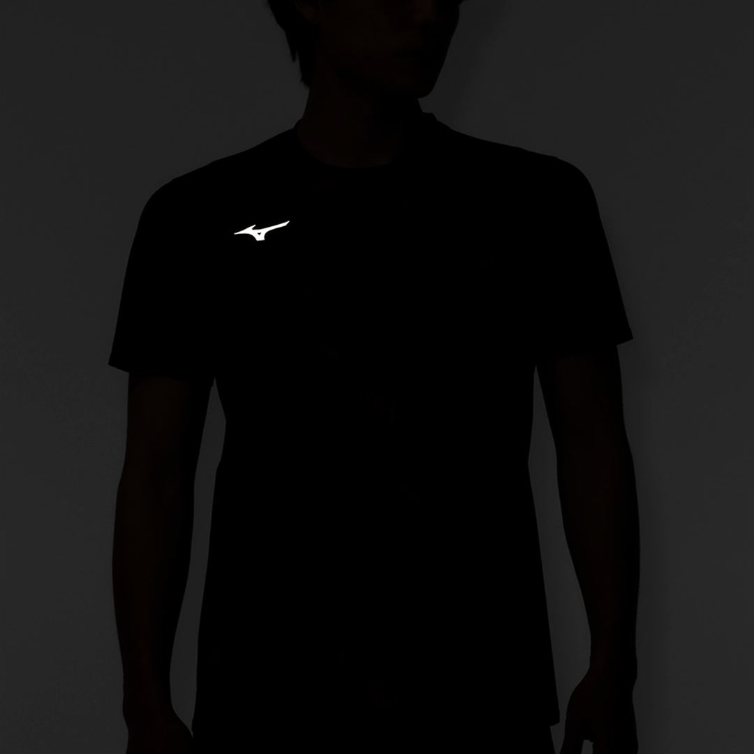 【汗処理／通気】ドライエアロフローTシャツ オレンジコム S