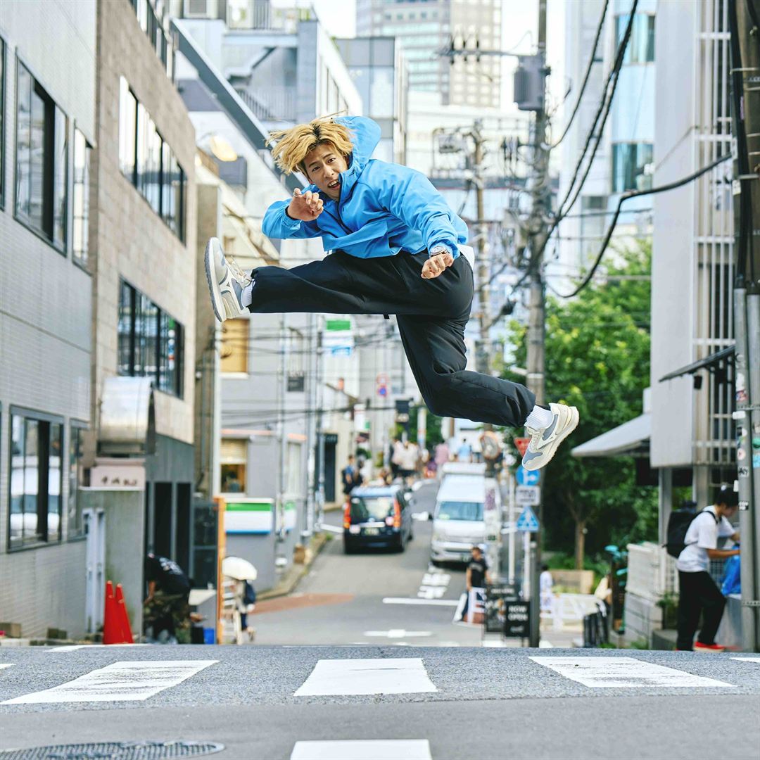 アノラックストレッチジャケット パリジャンブルー XL