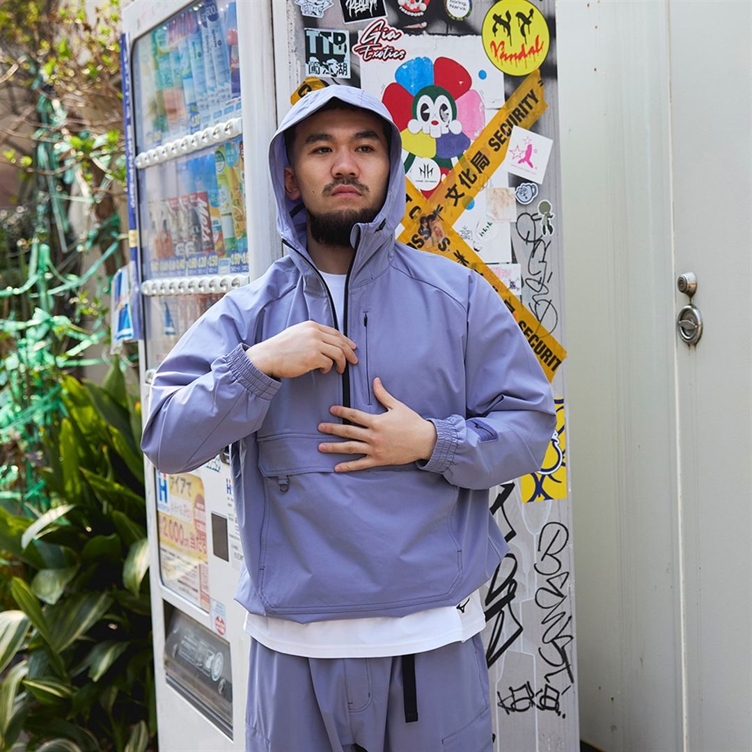 アノラックストレッチジャケット グラナイトグレー XS