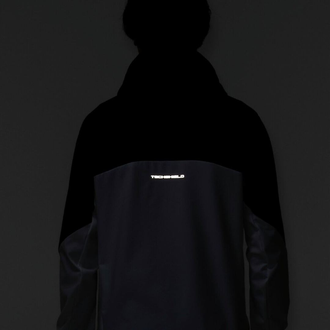【ストレッチ／防風】テックシールドジャケット ホワイト 3XL