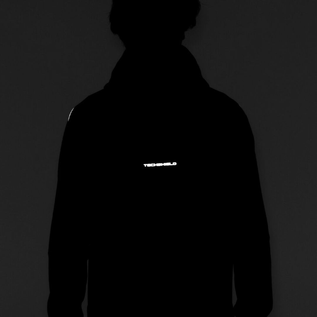 【ストレッチ／防風】テックシールドジャケット ブラック 3XL