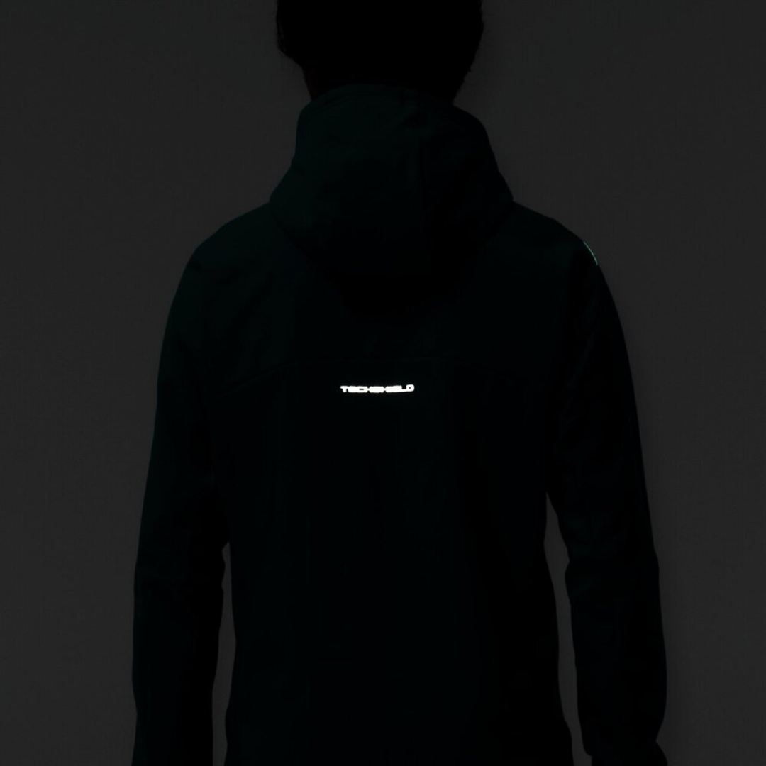 【ストレッチ／防風】テックシールドジャケット ターコイズ 3XL