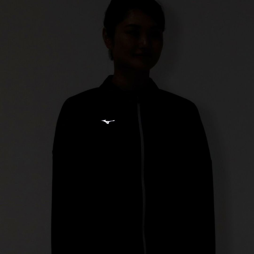 【汗処理／通気】ドライエアロフロージャケット ブラック S
