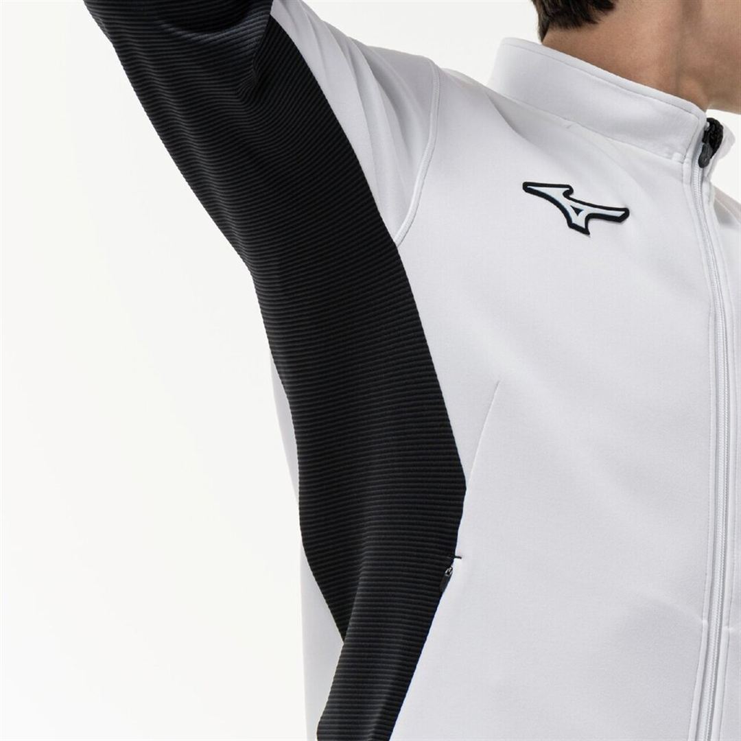 ピーチタッチスウェットジャケット Rホワイト XL