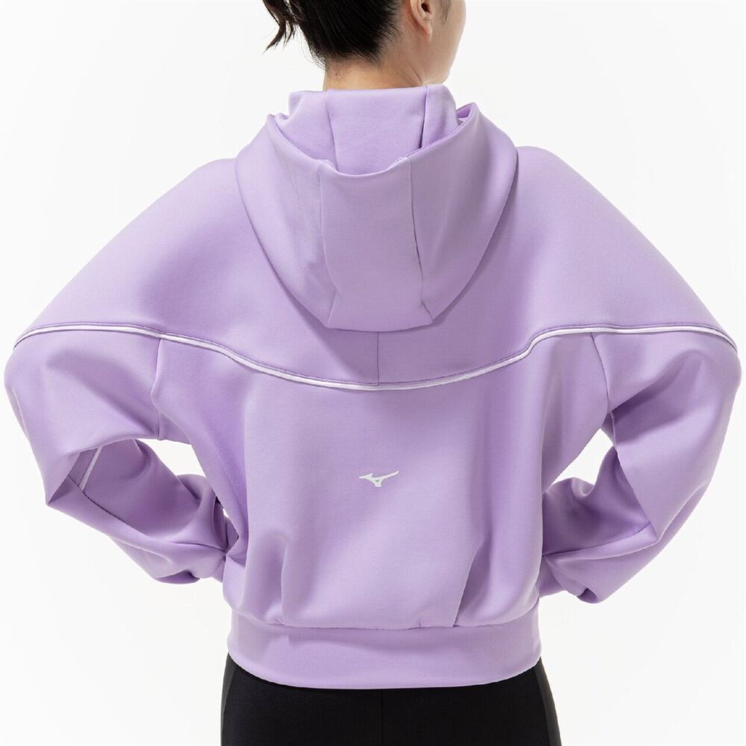 ピーチタッチスウェットフーディ ライラックパープル XL