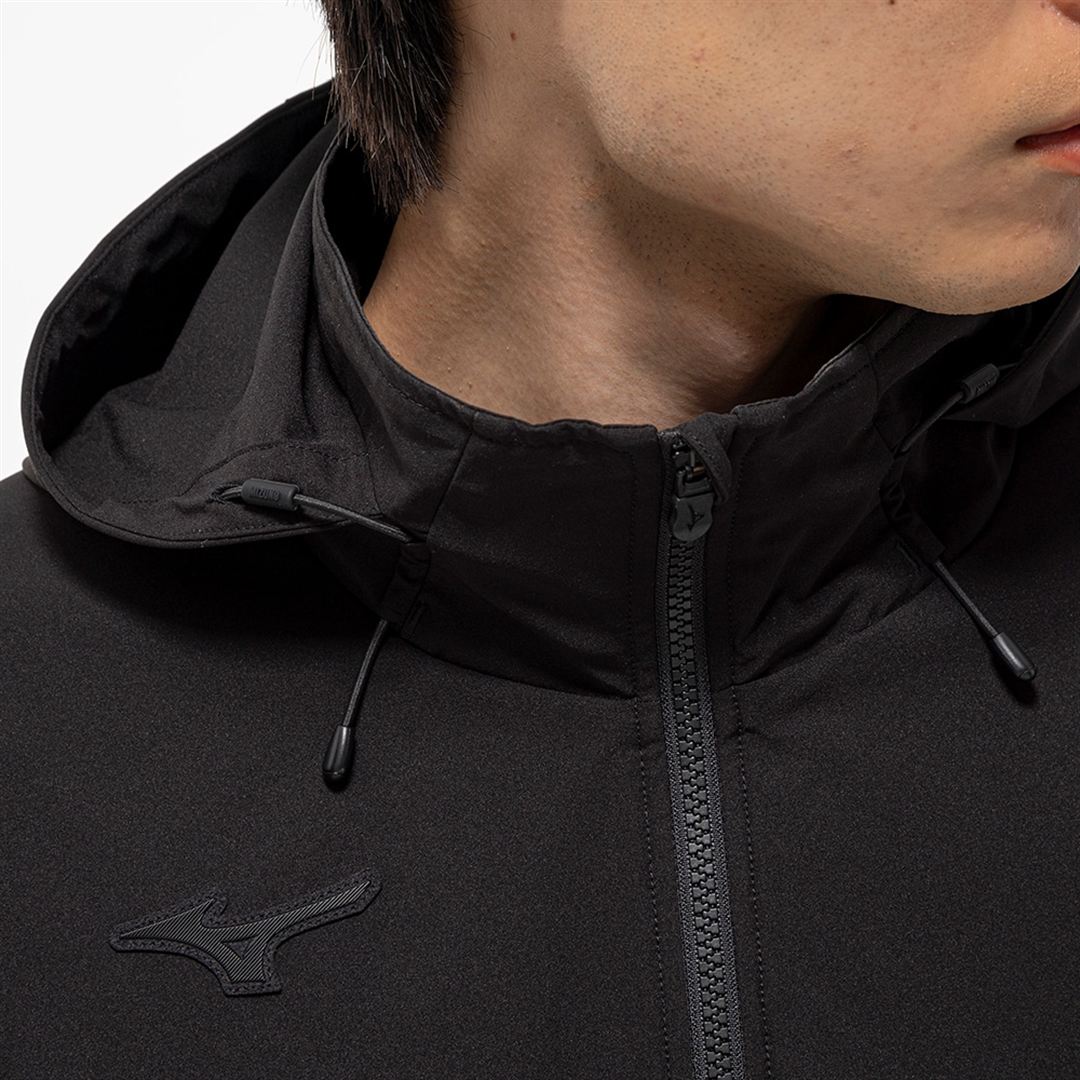 ストレッチウーブンジャケット ブラック XL
