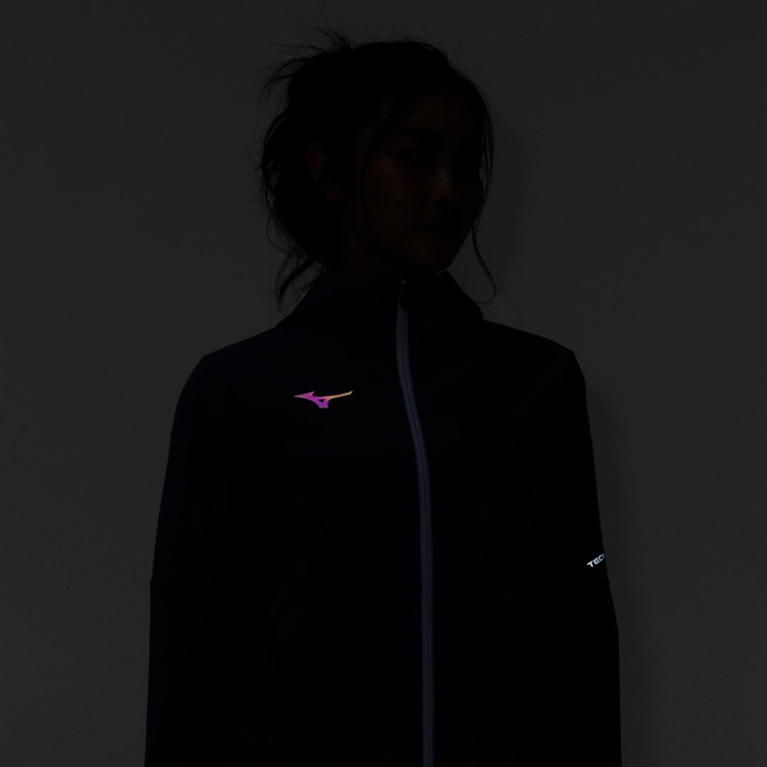 【ストレッチ／防風】テックシールドフーディジャケット ウィンドペールブルー M