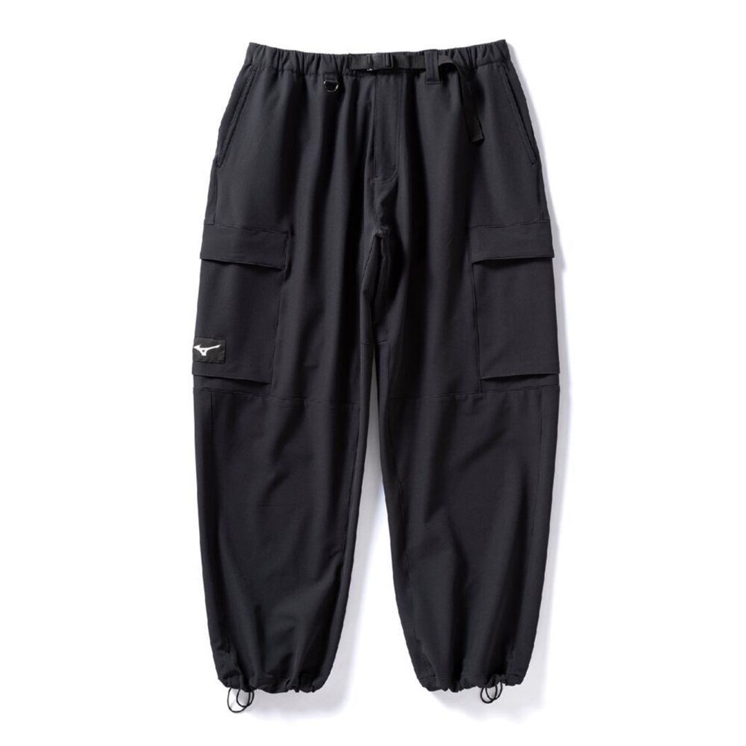 ルーズフィットロングパンツ ブラック S