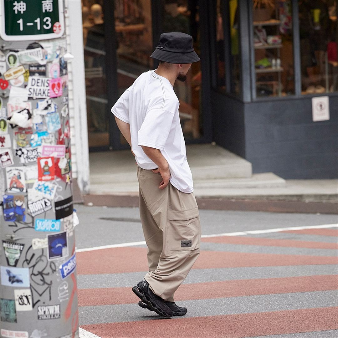ルーズフィットロングパンツ ヴィンテージカーキ S