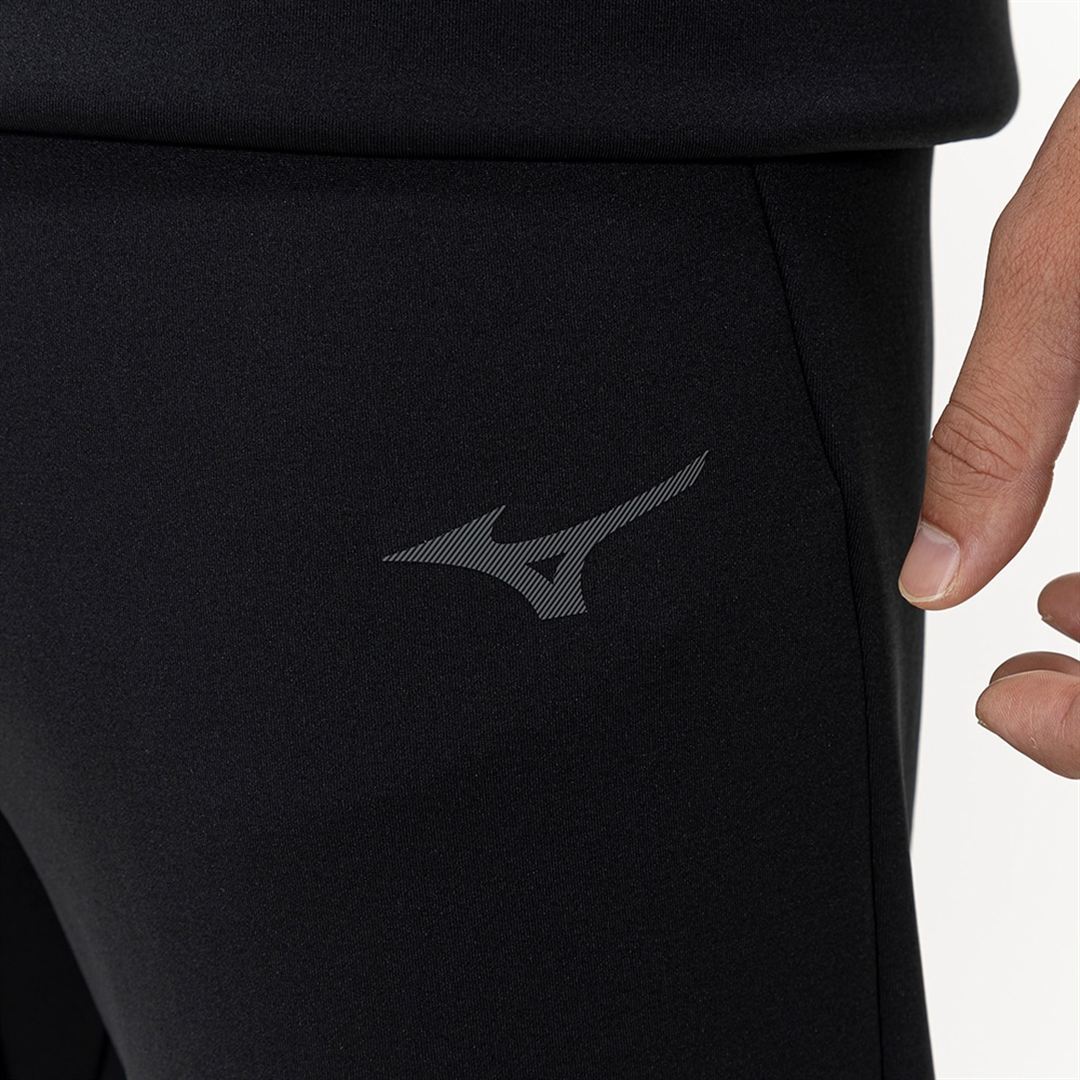 ストレッチスウェットスリムパンツ ブラック XS