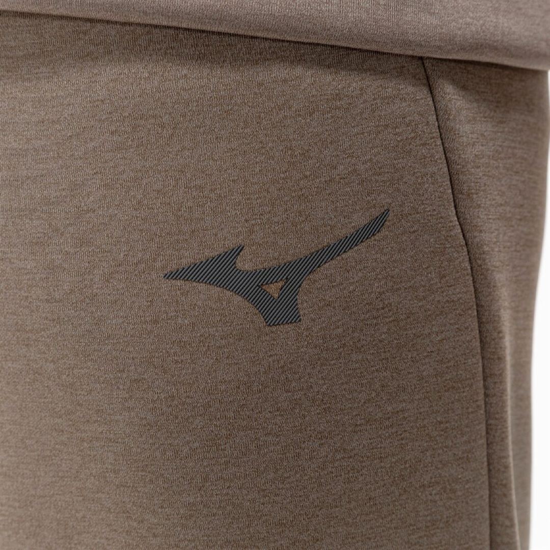 ストレッチスウェットスリムパンツ キャメル杢 XS