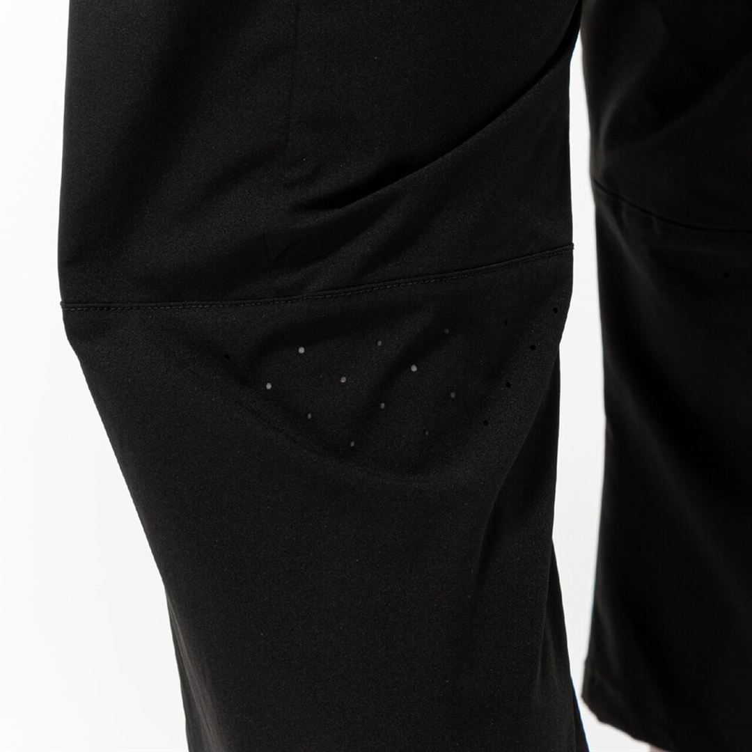ストレッチウーブン7分丈パンツ ブラック XL