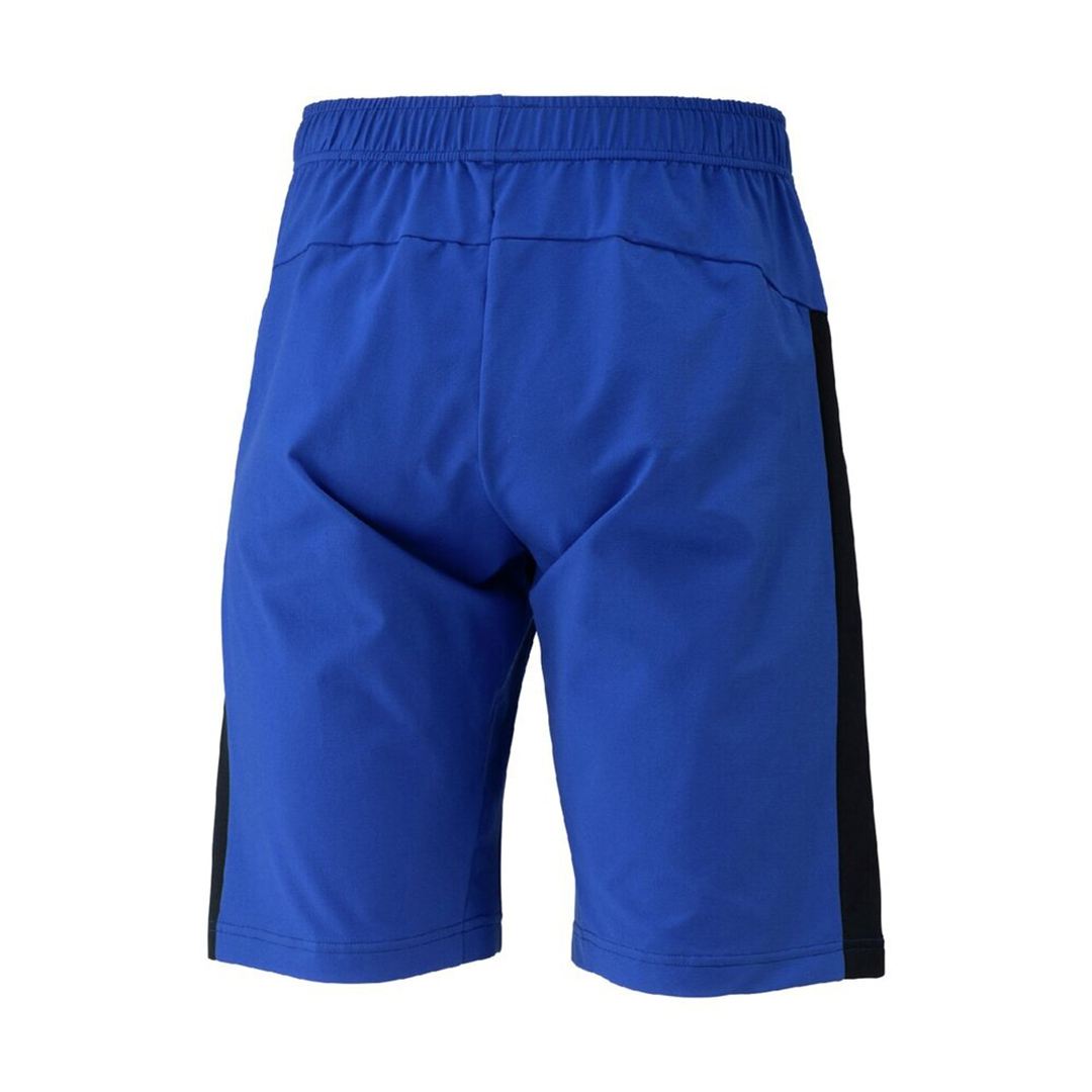 ライトストレッチニットハーフパンツ サーフブルー×ブラック 150
