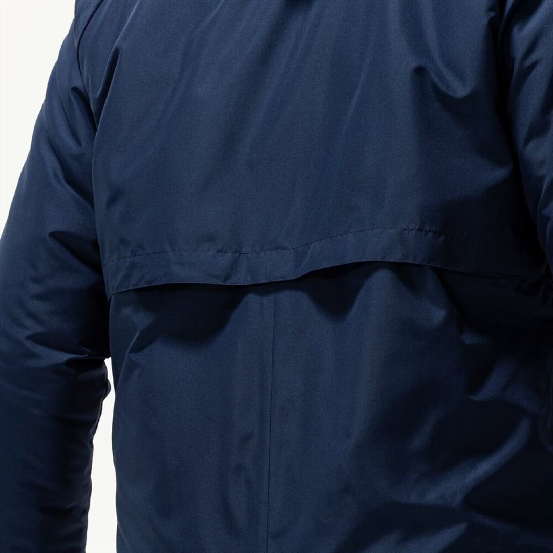 【吸湿発熱】ブレスサーモ中綿ミドル丈コート ドレスネイビー XS