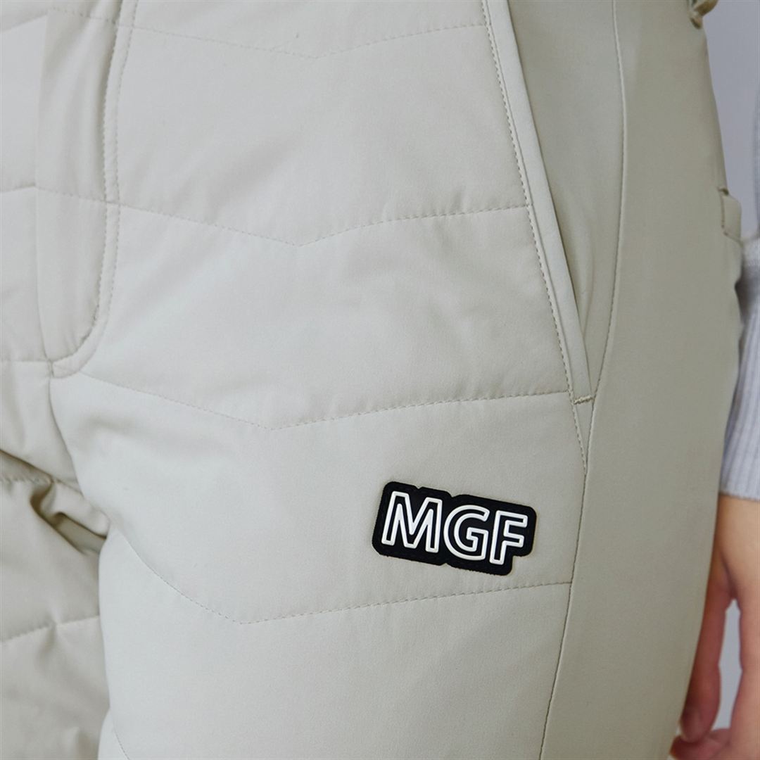 【MGFコレクション／吸湿発熱】ブレスサーモサーマルメッシュロングパンツ グレージュ S