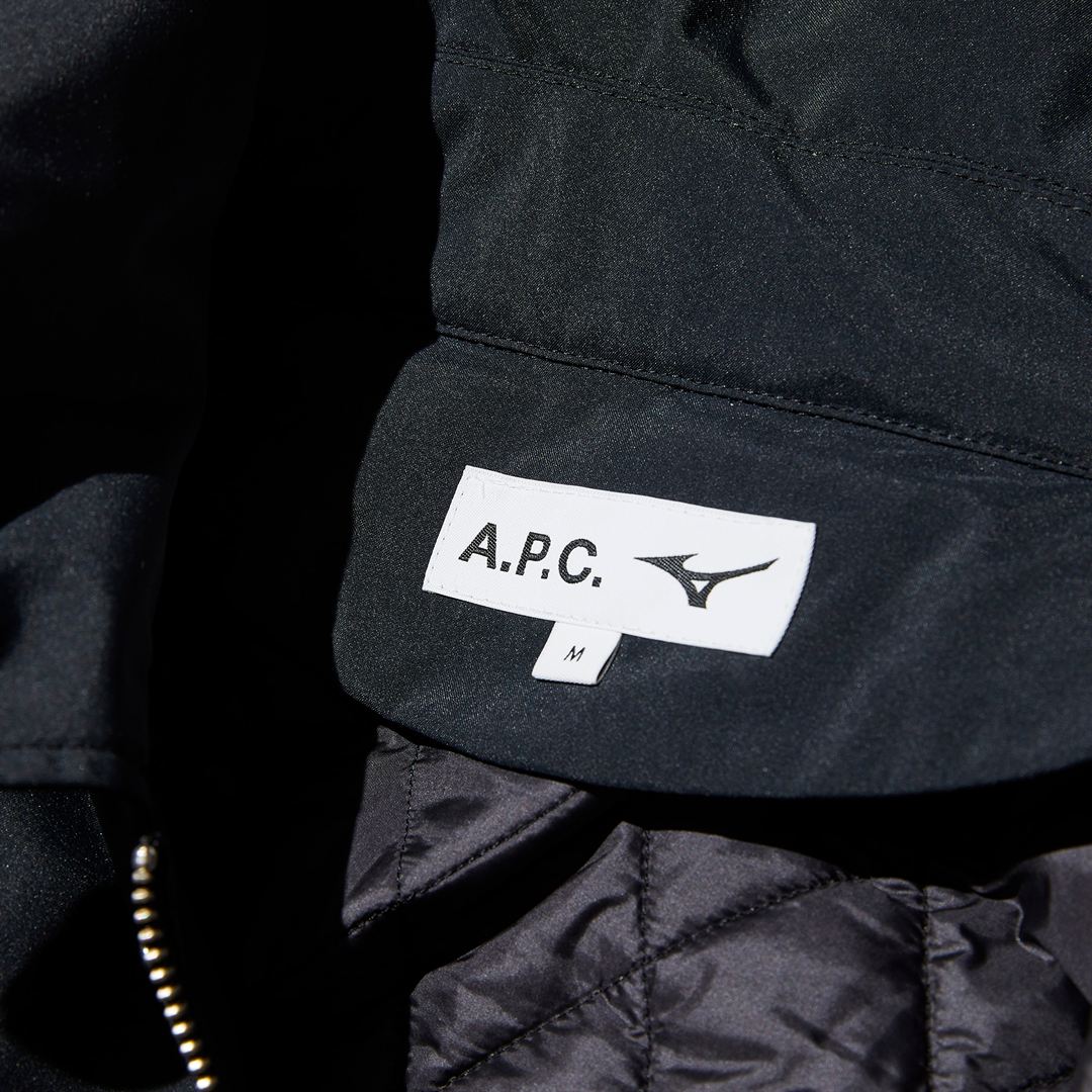 【吸湿発熱】Utile Mac／A.P.C.コラボコート ブラック XS