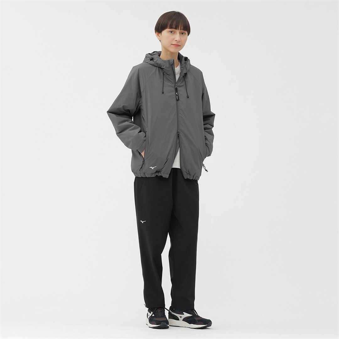 【MARGARET HOWELL】ウォーターリパレントストレッチパンツ ブラック M