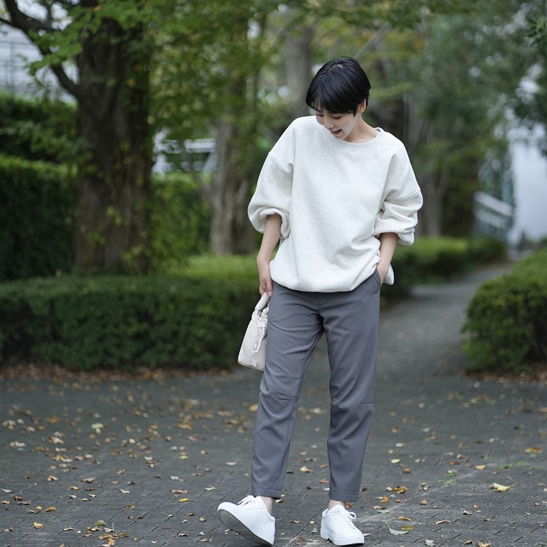 【ストレッチ／防風】MIZUNO BUDDYテックシールドテーパードパンツ アッシュブラック S