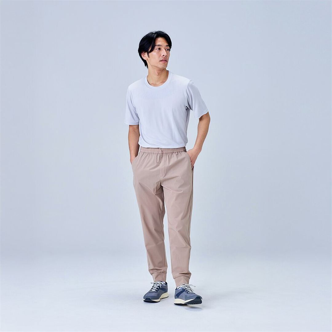 【接触冷感】アイスタッチパンツ ベージュ XL