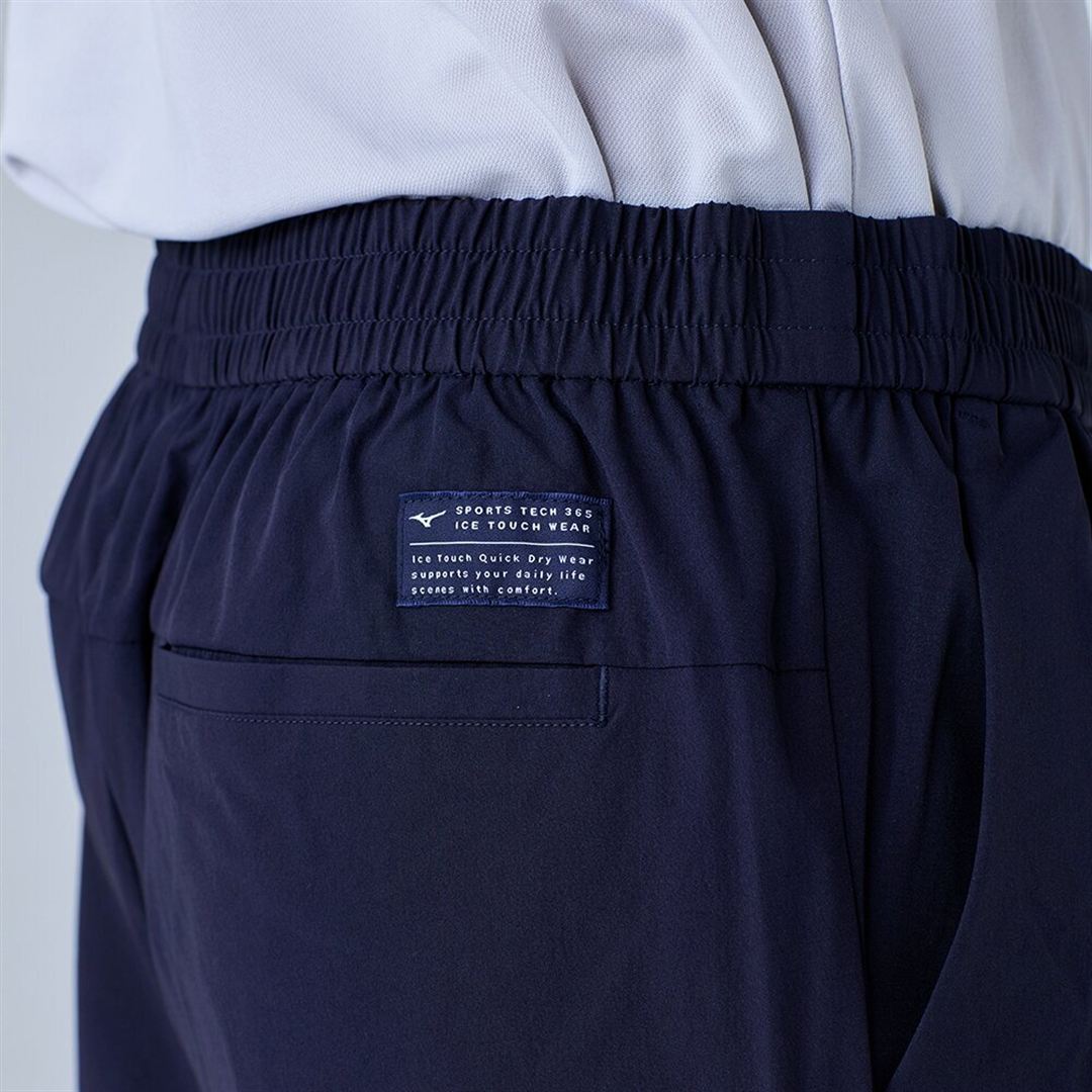【接触冷感】アイスタッチハーフパンツ ネイビー XL