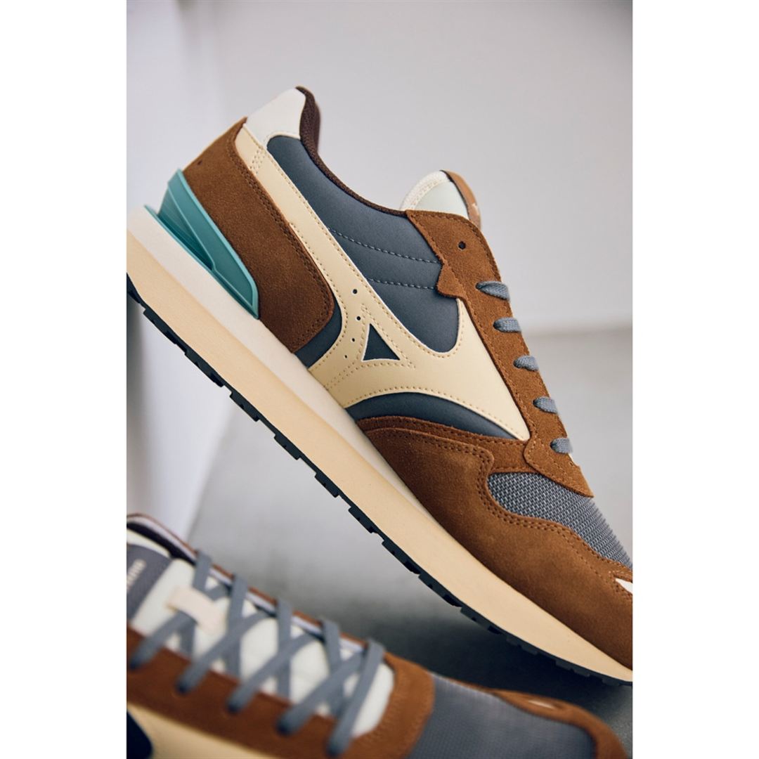 MIZUNO RB87 グレー×オフホワイト×ブラウン 30.0