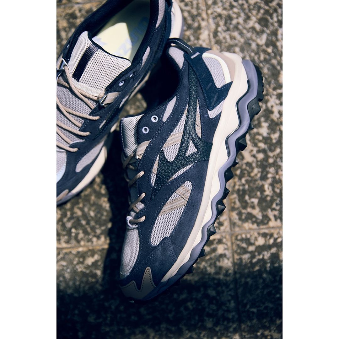 WAVE MUJIN TL ライトグレー×ネイビー×ベージュ 30.0